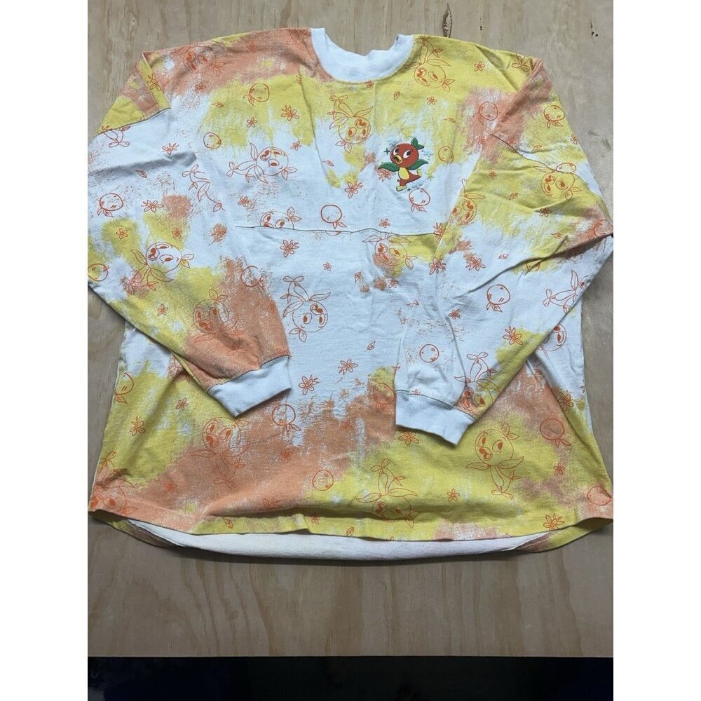 2021 Disney Flower Garden Orange Bird Hello‎ Sunshine Spirit Jersey XXL Long Slv